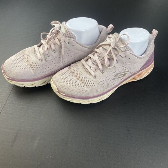 SKECHERS Memory Foam Air Cooled Women’s Run Train Shoes Purple Pink Size 8.5 - Picture 14 of 16